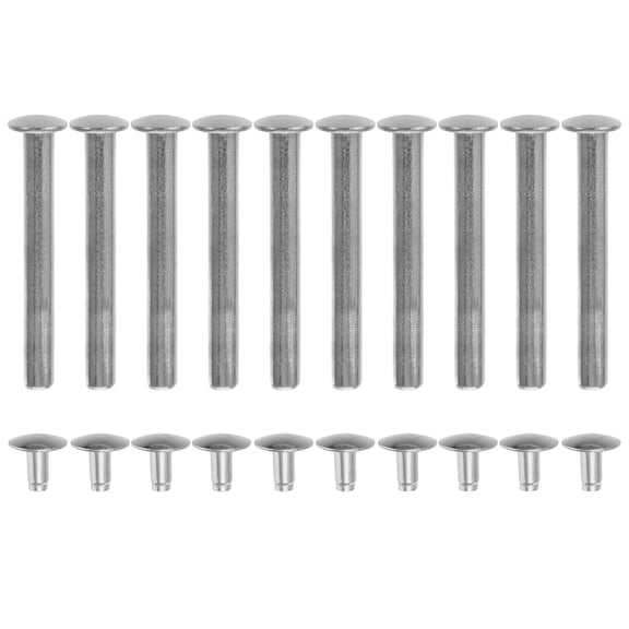 PAMINGONO 10 Sets Rivet Pins For Hand Fan Folding Hand Fan Shaft Rivets Repair Kit Diy Enthusiasts Kit