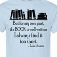 thumbnail image 4 of Inktastic Jane Austen Book Quote T-Shirt, 4 of 5
