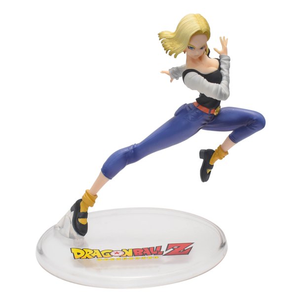 Linx Dragon Ball Z Action Figures 7.1" Android 18 Lazuli Anime PVC