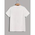 thumbnail image 2 of Japanese Letter Pattern Print Men's T-shirt, Graphic Tee Men's Summer Clothes, Men's Outfits, 2 of 5