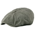 thumbnail image 2 of Men Breathable Cotton Summer Hat Newsboy Beret Ivy Cap Cabbie Cap, 2 of 7