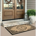 thumbnail image 7 of A1HC Natural Coir Monogrammed Floral Door Mat, 36"x72", Durable Anti-Shed Outdoor Door Mat, Heavy-Duty, Low-Profile, Easy to Clean, 7 of 7