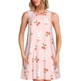 thumbnail image 1 of Fotbe Rabbit And Cherry Vestido de Verano sin Mangas para Mujer – Vestido Midi Línea A, Estilo Camiseta Floral, Vestido Playero Casual y Fluido, 1 of 7
