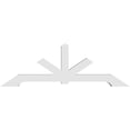 thumbnail image 4 of 72"W x 24"H x 4"D x 4"F, 8/12 Pitch, Vanguard Architectural Grade PVC Gable Bracket, 4 of 8