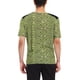 thumbnail image 3 of Camiseta de hombre con estampado de leopardo INSPIRE CHIC, cuello en V, de manga corta, M, verde y negro, 3 of 6