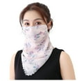 thumbnail image 1 of Women Sun Protection Print Scarf Neck Scarf Masks, 1 of 2