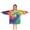 Colorful Tie Dye, variant on Colorful Tie Dye Pattern Blanket Hoodies for Kids 6-13YR Oversize Wearable Blanket Hoodies for Boys Girls Teens