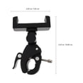 thumbnail image 5 of BALAHAPY 2Pcs Set Dv Dslr Camera Bike Handlebar Clamp with Anti Slip Feature for Camera Accessories and Bicycle Riding, 5 of 8