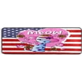 thumbnail image 5 of Dreamtimes Meow Cat Love Hallway Runner Rug 2'x6' Kitchen Rug with Rubber Backing Floral American Flag Non Slip Entryway Rug Runner Washable Soft Area Rug for Hallway Bedroom Kitchen Decor, 5 of 6