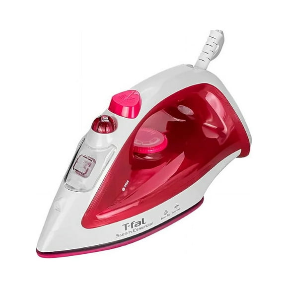 Plancha de Vapor T-fal 1160w Suela Cerámica Rosa FV1052X0