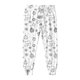 thumbnail image 5 of Conjuntos de blusas y camisas de cuello redondo y manga larga para niños y niñas con estampados de grafitis de interés, camisetas con cuello redondo, pantalones casuales, tops y pantalones para niñas., 5 of 6