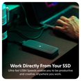 thumbnail image 3 of Carcasa SSD HyperDrive Next Portable USB4 40 Gbps 4 TB PS5, 3 of 8