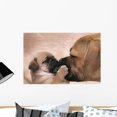 thumbnail image 1 of Puggle Welpe Ksst Wall Mural by Wallmonkeys Peel and Stick Graphic (24 in W x 16 in H) WM326397, 1 of 4