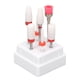 thumbnail image 1 of Juego De Cabezales De Pulido De Uñas, Caja De Cabezal De Pulido De Uñas De 7 Agujeros Con Caja De Almacenamiento Para Salón Anggrek No, 1 of 7