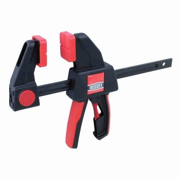 Bessey Trigger Clamp, Plastic Handle and 3 1/8 in Throat Depth EHKL36