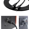 thumbnail image 2 of MultiLength 4Pin DIN Speakers Wire For R1700BT R1600TIII Speakers Cable Reliable Sound Performances With ABS Cover 5 meters, 2 of 5