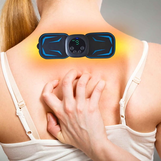 Xihbxyly Ofertas de hoy Masajeador inalámbrico para aliviar el dolor de hombros, cuello, espalda y vértebras lumbares para uso doméstico