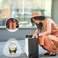 thumbnail image 5 of JAGASY Mountain Memorial Urn for Ashes for Women, Pine Forest Decorative Urns for Parents, Small Beige Urns for Ashes Keepsake, River Sunset Cremation Urn for Mom & Dad, 3 Inch, 5 of 7