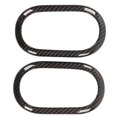 thumbnail image 1 of 2pcs Carbon Fiber Style Interior Door Handle Bezel Trim Replacement for Smart Fortwo C453 A453 W453 Facelift 2015?2020, 1 of 5