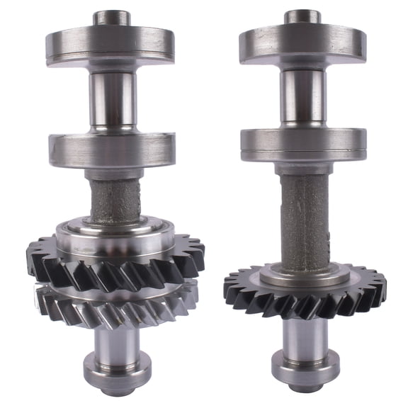 GELUOXI 2pcs Balance Shaft for Toyota RAV4 Camry 2.4L 2AZ-FE 13601-28021 13602-28020