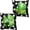 Couvertures de fête de la saint-patrick-01a-pillow, variante sur Housses de Coussin Mi-Siècle Moderne 16x16 Boho Géométrique Feuille Ensemble de Housses de Coussin de 2 Coucher de Soleil Abstrait Lever de Soleil Taie d'Oreiller Style Ferme Ligne Minimaliste Décorative Housses de Coussin d'Extérieur avec Fermeture Éclair