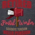 thumbnail image 3 of CafePress - Retired Postal Worker Funny Po Long Sleeve T Shirt - Mens Hooded Shirt, 3 of 3