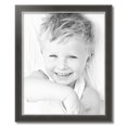 thumbnail image 2 of ArtToFrames 21x26 inch Black Velvet with Silver Wide Picture Frame, Black MDF Poster Frame (4693), 2 of 7