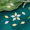 thumbnail image 3 of 12Pcs 2 Colors Leaf Pendant Charms 304 Stainless Steel Pendants Stamping Blank Tag Charms Hole 1.2mm Metal Blank Pendant for Jewlery Making Golden Stainless Steel Color 27x14x0.8mm, 3 of 5