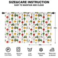 thumbnail image 2 of Blackout Kids Curtains,Cartoon Tractors Hay Bales White Pattern Childrens Insulated Curtains Set Of 2,Bedroom Essentials,Toddler Room Decor 42"x54", 2 of 5