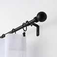 thumbnail image 5 of MODE Simplicity Single Adjustable Curtain Rod Set with Modern Ball Finials, Fits 24” to 60” Windows, 5 of 6