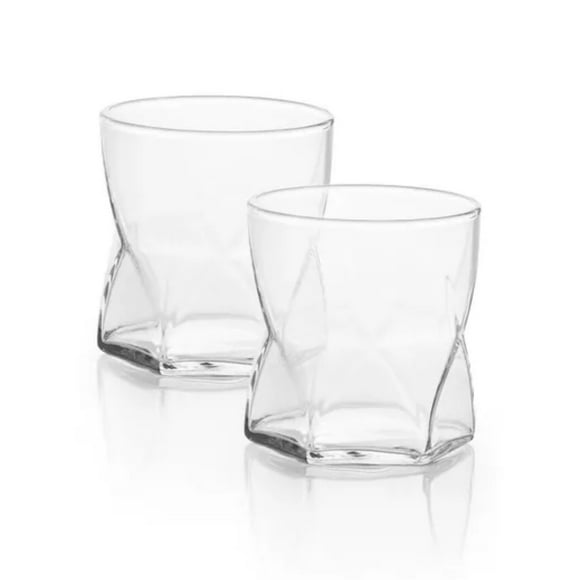 Rombus Juego De 6 Vasos De Vidrio Modernos Minimalistas