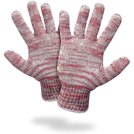 

Pack of 24 String Knit Glove Liners L size. Multi-Color Protective String Knit Gloves. Regular Weight Gloves. Knitted Cotton Polyester Gloves for General. Not for Food Handling. Comfortable fit.