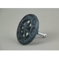 thumbnail image 3 of Zeckos Dark Blue Cast Iron Cabinet Knobs / Drawer Pulls (Set of 12), 3 of 4