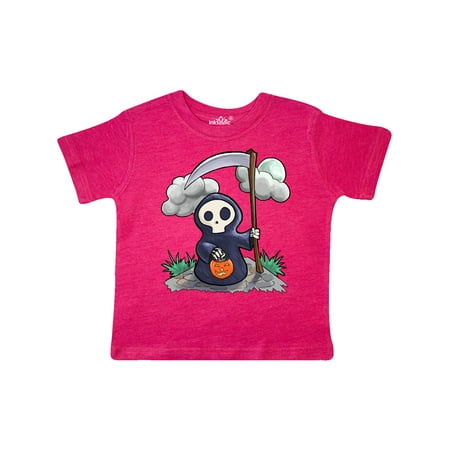

Inktastic Halloween Trick or Treating Cute Grim Reaper Gift Toddler Boy or Toddler Girl T-Shirt