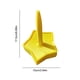 thumbnail image 5 of STAND HILA DEL PRESENTADOR 3D Soporte Hilo Impreso Hilado Plástico Giradora para Mamá Grandma () Amarillo, 5 of 9