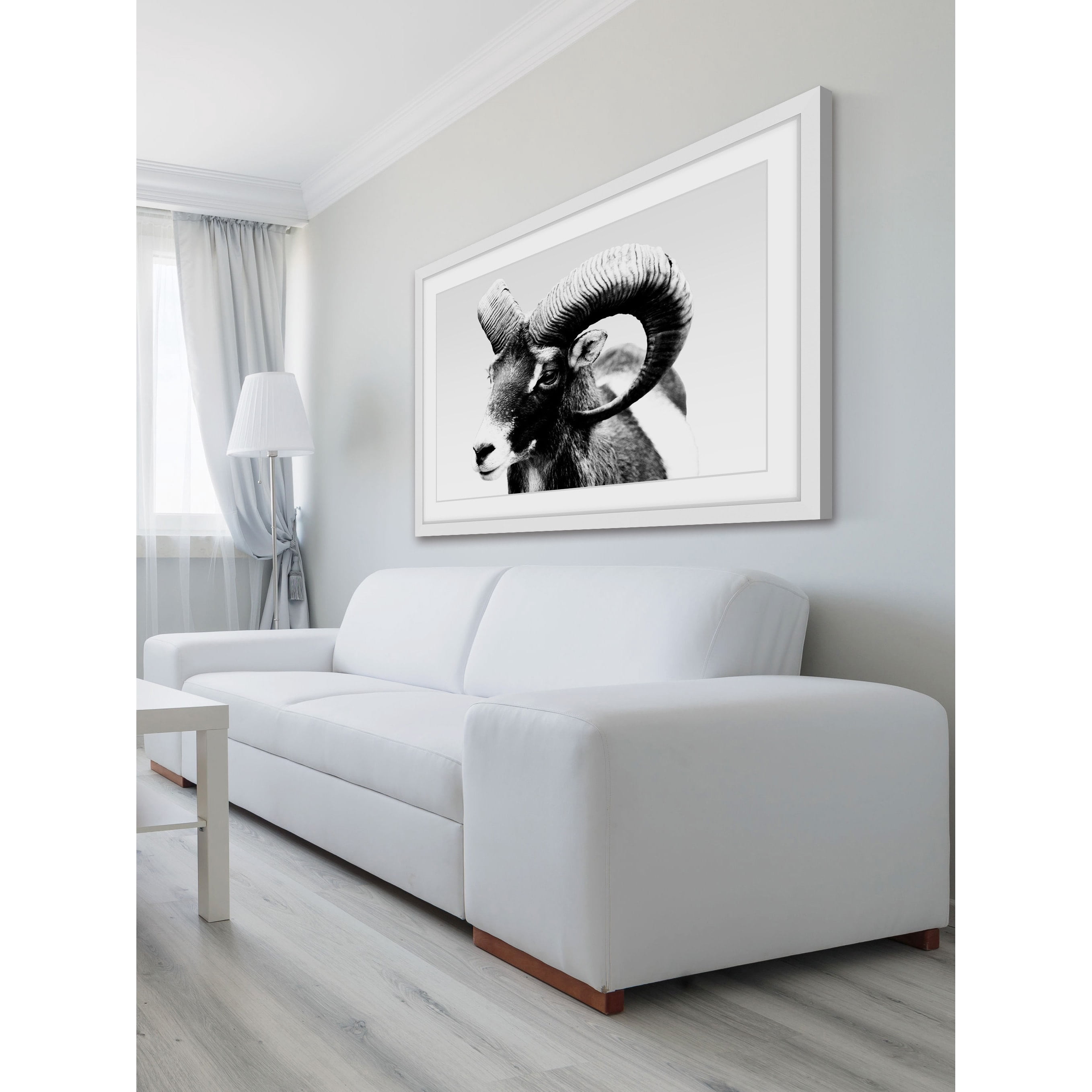 Marmont Hill "Ram Forward" Framed Painting Print