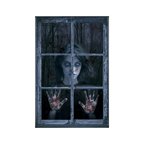Drses‌‌ Halloween Horror Scary Window Stickers Window Decorations Party Decorations Interior Halloween Decoration