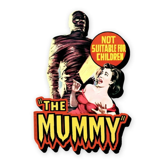 Hammer The Mummy Not Suitable For Children Funky Chunky Magnet