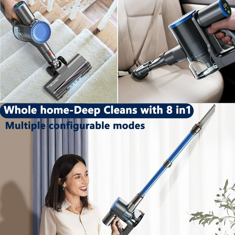  WLUPEL Cordless Vacuum Cleaner, Stick Vacuum Cleaner