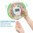 thumbnail image 4 of Live Fine Automatic Pill Dispenser for Medication Alerts and Dosage, 28-Day Organizer for Seniors (Clear Lid), 4 of 7