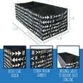 thumbnail image 2 of Esterno Giant Rectangular Grow Bag (30-Gallon); 3-Section Large Decorative Fabric Raised Bed Planter, 3 x 1.3 x 1 Foot, 2 of 9