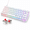 White, variant on 60% Wired Mechanical Gaming With Bluees Ledlit