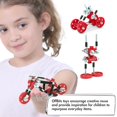 thumbnail image 3 of The Off Bits Stem Building Toys Chopperbit Educativo Construye tu propio robot de juguete para niños mayores de 8 años Niños y niñas Stem Toys Kit de ingeniería Motocicleta Vehículo Construcción Jugue, 3 of 5