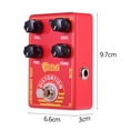 thumbnail image 4 of Dolamo D-9 Distortion Guitar Effect Pedal with Presence Distortion Tone Controls and True Bypass Design for Electric Guitar, 4 of 7
