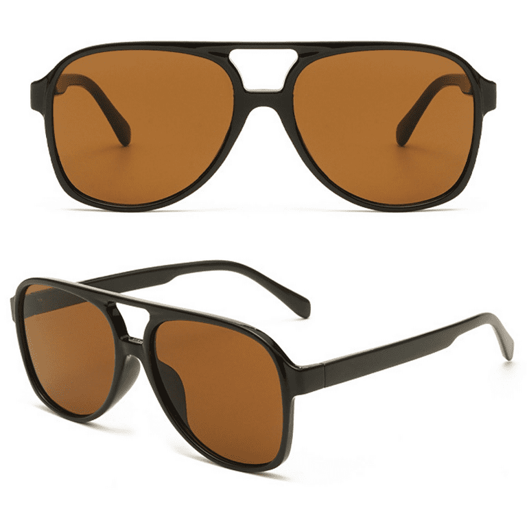 ENTASSER Sunglasses for Women Men Polarized UV Protection Fashion Vintage Round Classic Retro Aviator Mirrored Sun Glasses, Adult Unisex, Size: One