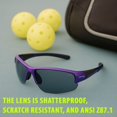 thumbnail image 4 of Gafas de Seguridad Global Vision Hercules-7 Moradas para Mujer, 4 of 9