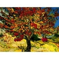 thumbnail image 2 of CafePress - Van Gogh Mulberry Tree - Large Sherpa Fleece Throw Blanket 80" x 60", 2 of 3