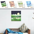 thumbnail image 2 of DIY Digitals Oil Paint 20x20cm Canvas Painting By Numbers With Frame, 2 of 8