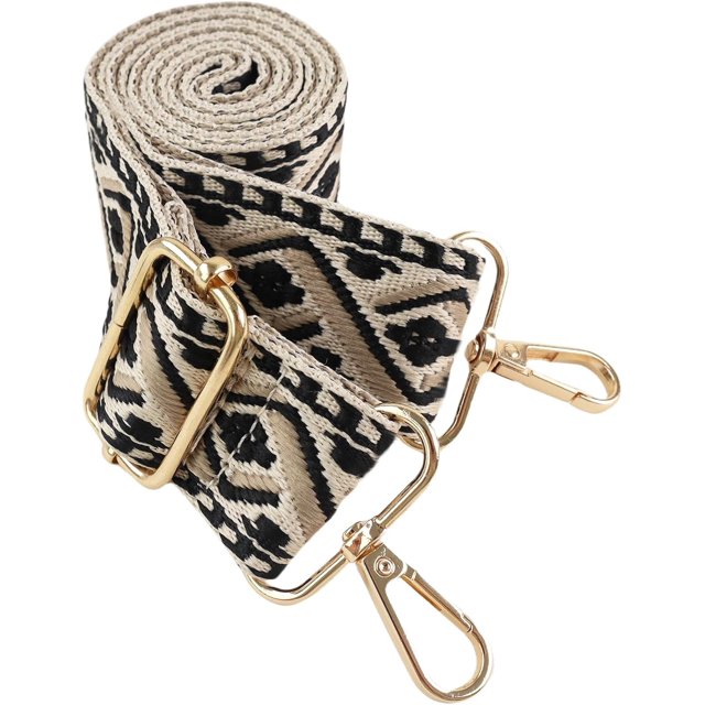 LinYooLi Bandoulière de Remplacement Réglable, Sangles de Bagage, Ceinture Bandoulière en Toile pour Sac à Main, Sangle de Sac à Main pour Femmes (Style A 119)