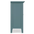 thumbnail image 4 of Simpli Home Amherst 32 inch Wide Transitional Low Storage Cabinet in French Blue, 4 of 10